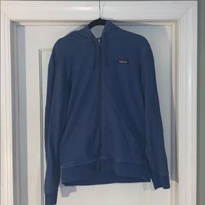 Patagonia Medium Blue zipper Hoodie